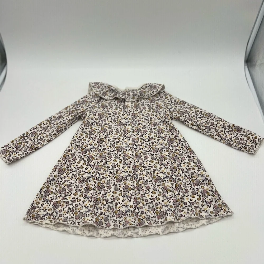 Modern Moments Girls Toddlers Long Sleeve Floral Dress 24 M